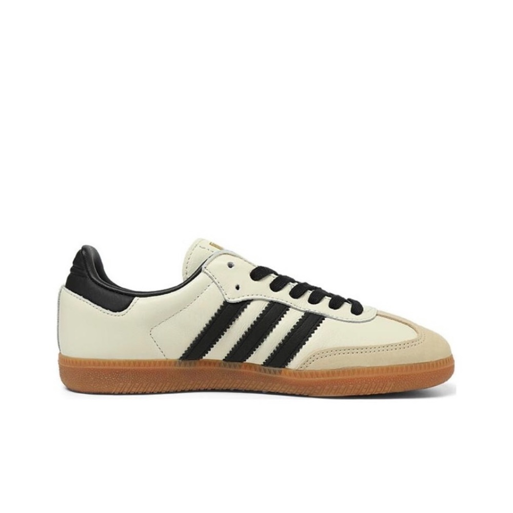 adidas Samba Sneakers in cream and black - Picture 2 of 5